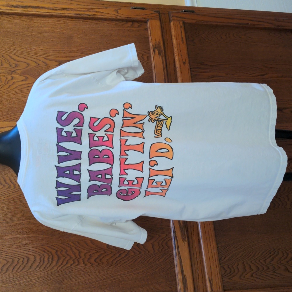 VANS Lei t-shirt - L - Picture 2 of 6